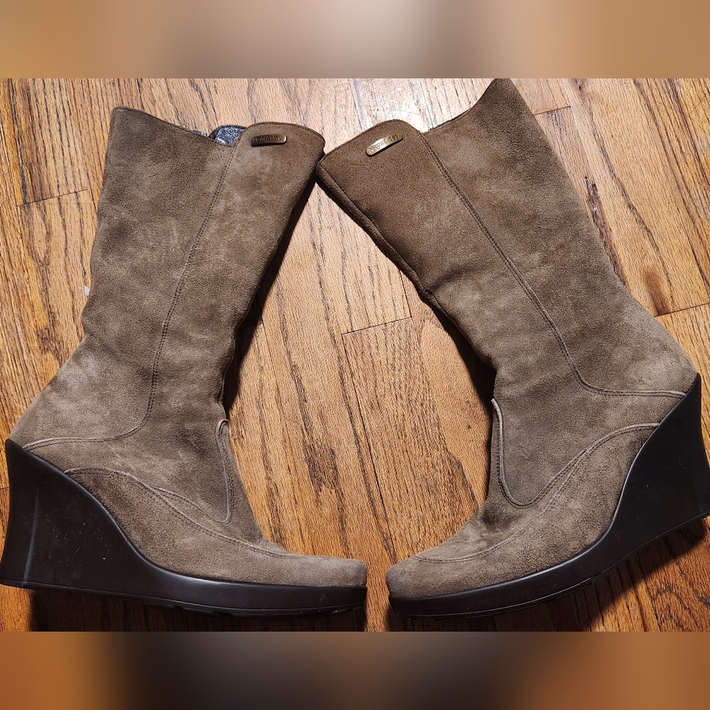 🔥AZALEA WANG " DAY AND NIGHT " BOOTS " BRAND NEW " Leather Suede  Size 39
